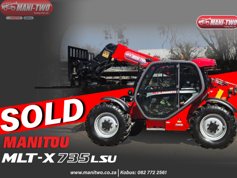 Manitou Telehandler MLT-X735  '2014